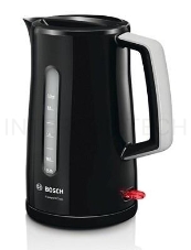 Чайник электрический Bosch TWK3A013 1.7л. 2400Вт черный (корпус: пластик)