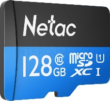 Флеш-Карта NeTac P500 Standard MicroSDXC 128GB U1/C10 up to 80MB/s, retail pack card only
