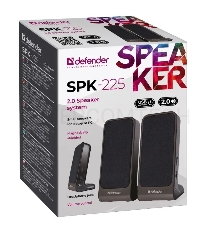 Колонки Defender SPK 220/225 {2.0, 2 х 2W, USB пит, разъем для наушников} 65220