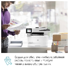 МФУ лазерное HP LaserJet Pro MFP M428fdw (W1A30A), принтер/сканер/копир, { A4,600x600dpi,up to 4800x600,256Mb,Duplex,2 trays 100+250,ADF 50,USB2.0+Walk-Up/GigEth/WiFi/NFC,ePrint,AirPrint,1y warr}
