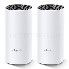 Домашняя Mesh TP-Link Wi-Fi система Deco M4 (1-Pack), 1167Мбит/с (5 ГГц: до 867 Мбит/с + 2,4 ГГц: до 300 Мбит/с),  2 порта 1000 Мбит/с, 2 встроенные антенны на каждом модуле Deco