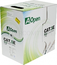 Кабель  Light UTP 4 пары кат.5е (бухта 305м)  Aopen/Qust <ANC514-40>