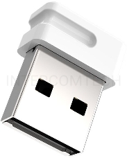 Флеш Диск Netac U116 64Gb <NT03U116N-064G-20WH>, USB2.0, миниатюрная пластиковая белая