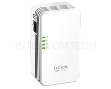 Беспроводной PowerLine-адаптер D-Link DHP-W310AV N300 с поддержкой HomePlug AV