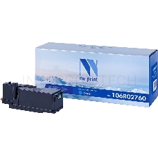 Картридж NVPrint совместимый Xerox 106R02760 Cyan для Phaser 6020/6022/WorkCentre 6025/6027 (1000k)