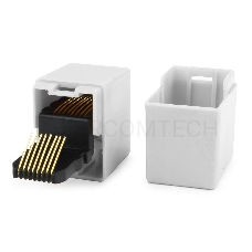 Коннектор проходной адаптер RJ45 Gembird Соединитель RJ-45F/RJ-45F  TA350/1