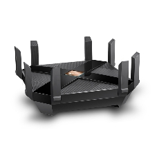 Беспроводный двухдиапазонный маршрутизатор TP-Link Archer AX6000, 5952Мбит/с (5 ГГц до 4804 Мбит/с + 2,4 ГГц: до 1148Мбит/с),  1x WAN 2,5 Гбит/с,  8x LAN 1000 Мбит/с, 1x  USB-A 3.0 + 1x  USB-C 3.0, 8 внешних антенн