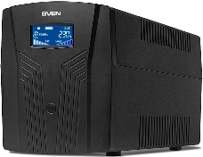 Источник бесперебойного питания UPS Sven Pro 1500 (1000 WA, LCD, USB, RG-45, 3 евро розетки )