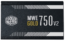 Блок питания 750 Ватт Power Supply Cooler Master MWE Gold 750 V2, 750W, ATX, 120mm, 24pin, 12xSATA, 4xPCI-E(6+2), APFC, 80+ Gold