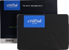 Жесткий диск SSD SATA2.5 2TB BX500 CT2000BX500SSD1 CRUCIAL