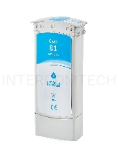 Струйный картридж Sakura C4931A (№81 Cyan) для HP, голубой, 750 мл.