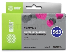 Картридж струйный Cactus CS-EPT963 пурпурный для Epson Stylus Photo R2880 (13ml)