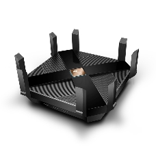 Беспроводный двухдиапазонный маршрутизатор TP-Link Archer AX6000, 5952Мбит/с (5 ГГц до 4804 Мбит/с + 2,4 ГГц: до 1148Мбит/с),  1x WAN 2,5 Гбит/с,  8x LAN 1000 Мбит/с, 1x  USB-A 3.0 + 1x  USB-C 3.0, 8 внешних антенн