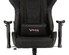 Кресло игровое Бюрократ VIKING 4 AERO BLACK EDITION черный искусст.кожа/ткань