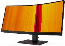 Монитор 34 Lenovo ThinkVision T34w-20 черный IPS 4ms 21:9 HDMI HAS Pivot 350cd 178гр/178гр 3440x1440 DisplayPort WQHD USB 9.91кг