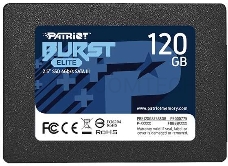 Накопитель SSD Patriot Burst Elite 120GB, SATA 2.5, PBE120GS25SSDR, 450/320, RET