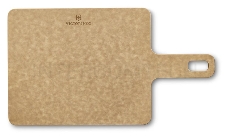 Доска разделочная Victorinox Cutting Board, 229x190 мм, бумажный композитный материал, бежевая