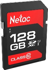 Флеш карта Netac P600 SDHC 128GB U1/C10 up to 80MB/s, retail pack