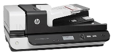 Сканер HP Scanjet Enterprise Flow 7500, планшетный A4 (216x864 mm), 600x600dpi, 24bit, USB, LCD, ADF 100 sheets, 50(100) ppm, Duplex, 1y warr, (замена L2725A)