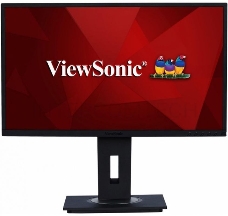 Монитор 23.8 Viewsonic VG2448 Black с поворотом экрана (IPS, LED, 1920x1080, 5 ms, 178°/178°, 250 cd/m, 50M:1, +HDMI, +DisplayPort, +4xUSB, +MM)