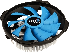 Кулер CPU Aerocool BAS U-3P (универсальный, 110W, 26 dB, 1800 rpm, 120мм, 3pin) RTL