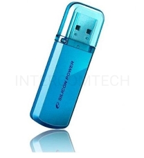 Флеш Диск Silicon Power 8Gb Helios 101 SP008GBUF2101V1B USB2.0 синий