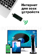 Модем 3G/4G Мегафон M150-4 USB +Router внешний черный