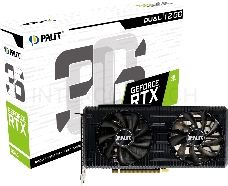 Видеокарта Palit PA-RTX3060 DUAL 12Gb LHR GDDR6 1320/15000 HDMIx1 DPx3 HDCP