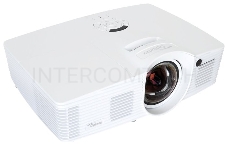 Проектор Optoma GT1070Xe (DLP, 1080p 1920x1080, 2800Lm, 23000:1, 2xHDMI, MHL, 1x10W speaker, 3D Ready, lamp 6500hrs, short-throw, WHITE, 2.65kg)