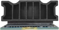 Накопитель SSD M.2 Viper 512Gb VPN110 Series <VPN110-512GM28H> (PCI-E 3.0 x4, up to 3100/2300MBs, 3D NAND, DRAM, TBW 400Tb, 22х80mm, heatsink)