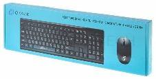 Беспроводной комплект клавиатура + мышь Oklick 230M Black 2.4ГГц  Nano Receiver USB
