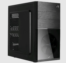 Корпус Aerocool Cs-105, mATX, без БП, 187x361x355мм (ШxГxВ), USB3.0 x1, USB 2.0 x1, металл 0,5мм, 120-мм вентилятор в комплекте