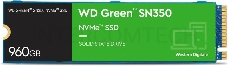 Твердотельный накопитель SSD WD Green SN350 NVMe WDS960G2G0C 960ГБ M2.2280 (TLC)