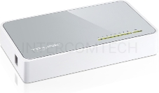 Коммутатор TP-Link SOHO   TL-SF1008D Коммутатор 8-port 10/100M mini Desktop Switch, 8 10/100M RJ45 ports, Plastic case