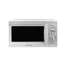 Микроволновая печь VEKTA MS720AHW 20 л., механическое управление, 700Вт, цвет белый