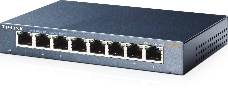 Коммутатор TP-Link SMB TL-SG108 8-port Desktop Gigabit Switch, 8 10/100/1000M RJ45 ports,metal case
