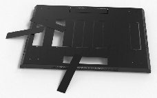 Шкаф телекоммуникационный напольный Hyperline TTB, IP20, 42U, 2055х800х1000 мм (ВхШхГ), дверь: стекло, боковая панель: сплошная, разборный, цвет: чёрн
