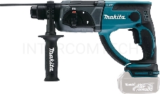 Перфоратор Makita DHR202Z аккумуляторный SDS+ [DHR202Z] {18В,Li-ion,3реж,1.9Дж,0-4000у\м,3.5кг,чем,подсв,б\акк и з\у,совмест с 4Ач Li-ion}