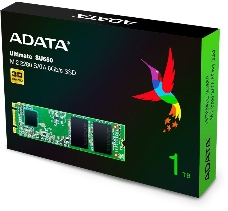 Твердотельный накопитель SSD M.2 2280 1TB ADATA SU650 Client SSD [ASU650NS38-1TT-C] SATA 6Gb/s, 550/510, IOPS 80/60K, MTBF 2M, 3D TLC, RTL (936028)