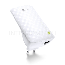 Повторитель беспроводного сигнала TP-Link SOHO RE200 10/100BASE-TX/Wi-Fi белый поставляется без кабеля RJ-45