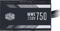 Блок питания Cooler Master MWE White, 750W, ATX, 120mm, 6xSATA, 2xPCI-E(6+2), APFC, 80+ White MPE-7501-ACABW-EU