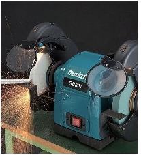 Точило Makita GB 801 Точило,550Вт,2850об\м,2круг205х15.88мм,20.5кг,кор