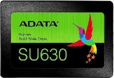 Твердотельный накопитель SSD ADATA SU630SS Client SSD 960GB  ASU630SS-960GQ-R SATA 6Gb/s, 520/450, IOPS 40/65K, MTBF 1.5M, 3D QLC, 200TBW, RTL