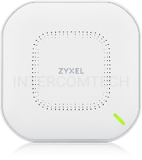 Комплект из трех гибридных точек доступа Zyxel NebulaFlex NWA110AX, WiFi 6, 802.11a/b/g/n/ac/ax (2,4 и 5 ГГц), MU-MIMO, внутренние антенны 2x2, до 575+1200 Мбит/с, 1xLAN GE, PoE, защита от 4G/5G