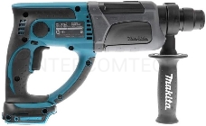 Перфоратор Makita DHR202Z аккумуляторный SDS+ [DHR202Z] {18В,Li-ion,3реж,1.9Дж,0-4000у\м,3.5кг,чем,подсв,б\акк и з\у,совмест с 4Ач Li-ion}