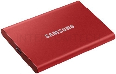 Твердотельный накопитель Samsung SSD 2TB T7 Touch, USB Type-C, R/W 1000/1050MB/s, Red