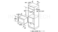 Встраиваемая микроволновая печь BOSCH BEL634GS1M Series 8, 60х38 см, функция гриль, нерж.