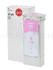 Струйный картридж Sakura C4935A (№81 Light Magenta) для HP, пурпурный, 750 мл.