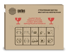 Демонстрационная доска Cactus CS-GBD-120x150-TR стекло стеклянная 120x150см прозрачный