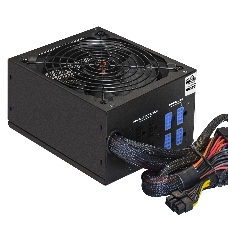 Блок питания 900W ExeGate 900PPX (ATX, APFC, SC, КПД 82% (80 PLUS), 14cm fan, 24pin, 2x(4+4)pin, PCIe, 5xSATA, 4xIDE, Cable Management, кабель 220V с защитой от выдергивания, black, RTL)